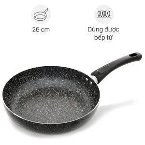 Chảo nhôm chống dính đáy từ 26 cm DMX CDD