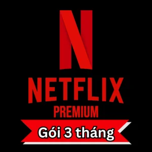 Tài khoản netflix premium 3 tháng